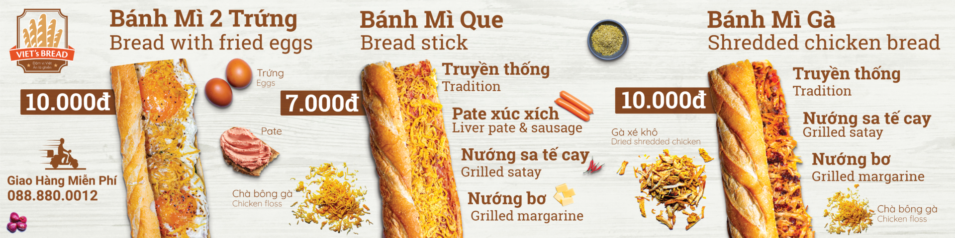 cover image - Doanh thu 100 triệu/tháng từ chuỗi bánh mì Việt